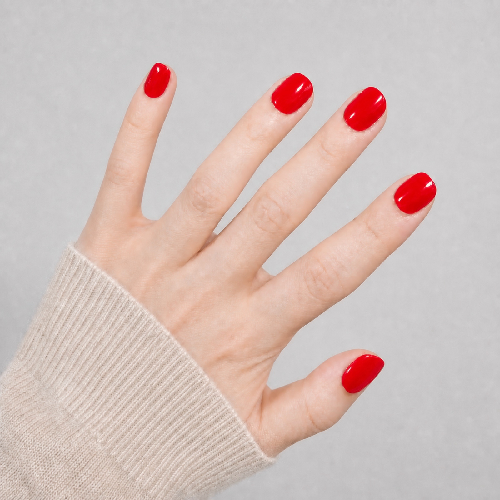 Persimmon Oval press-on nails