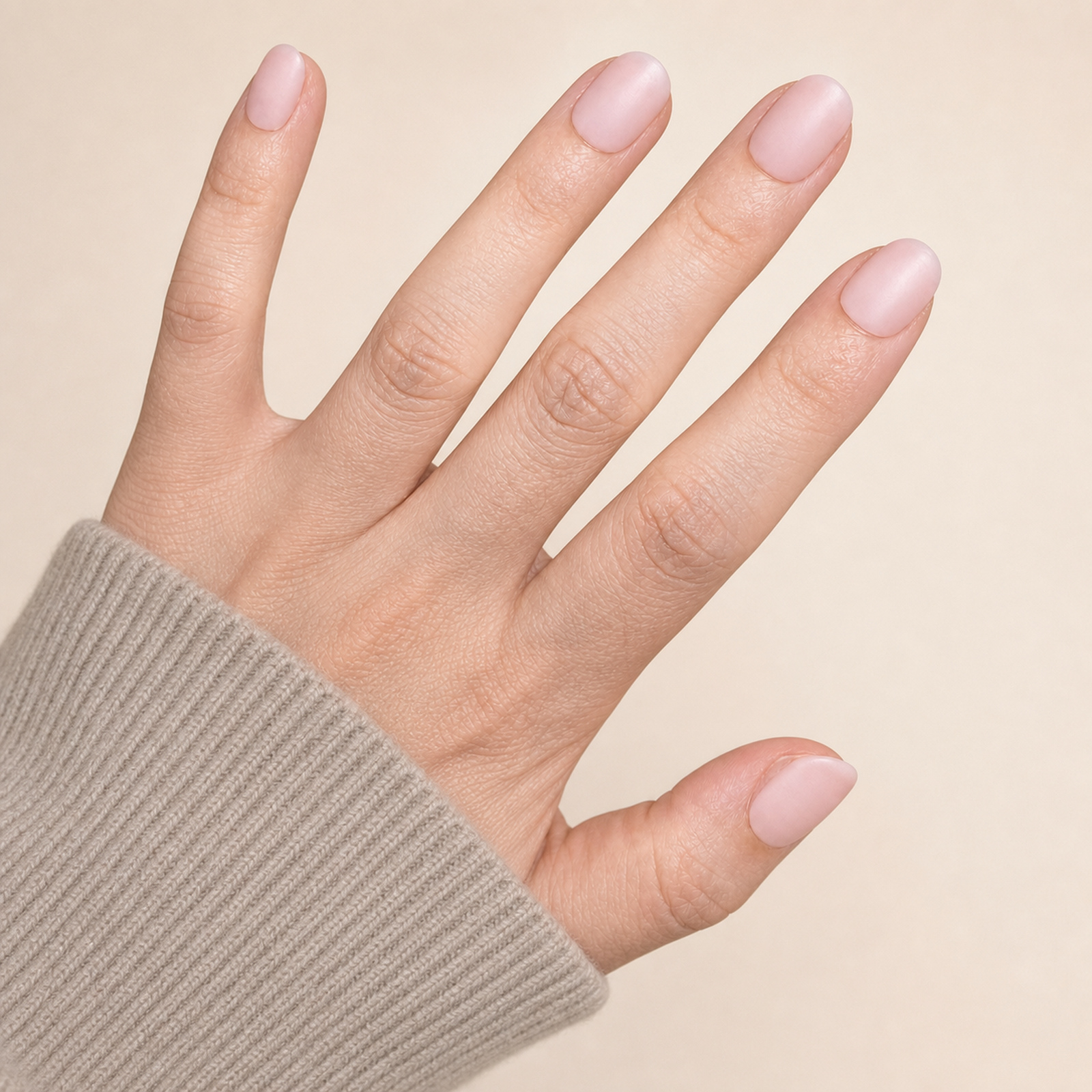 Soap Skin Oval press-on nails