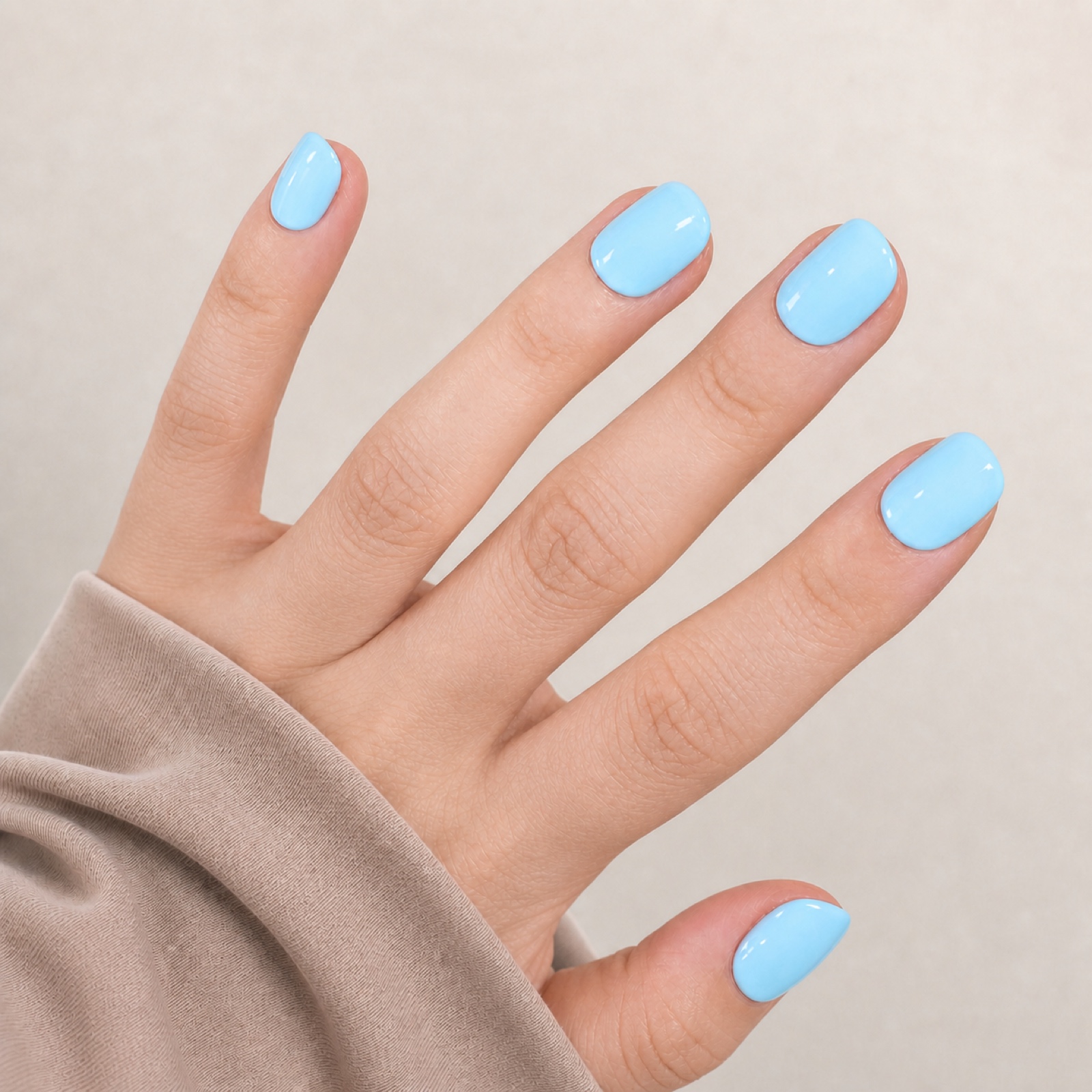Bluebell Oval press-on nails