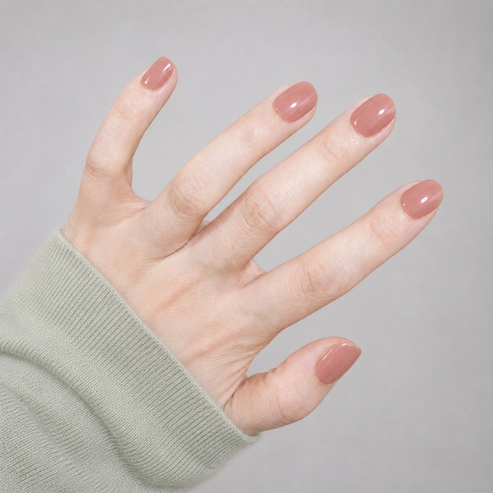 MLBB Oval press-on nails