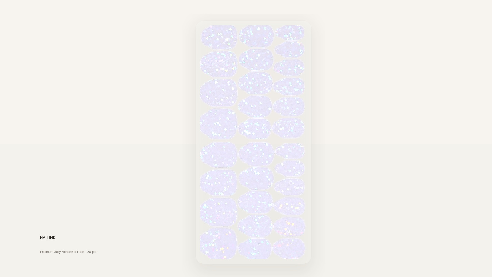 NAILINK premium jelly adhesive tab sheet